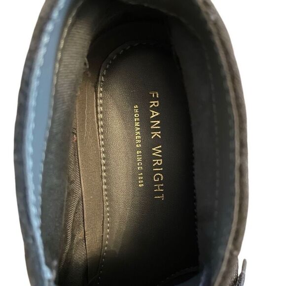 Frank Wright Mens Baxter Chukka Boots 9 Suede Leather Brown Ankle Boots Lace Up - Picture 5 of 6